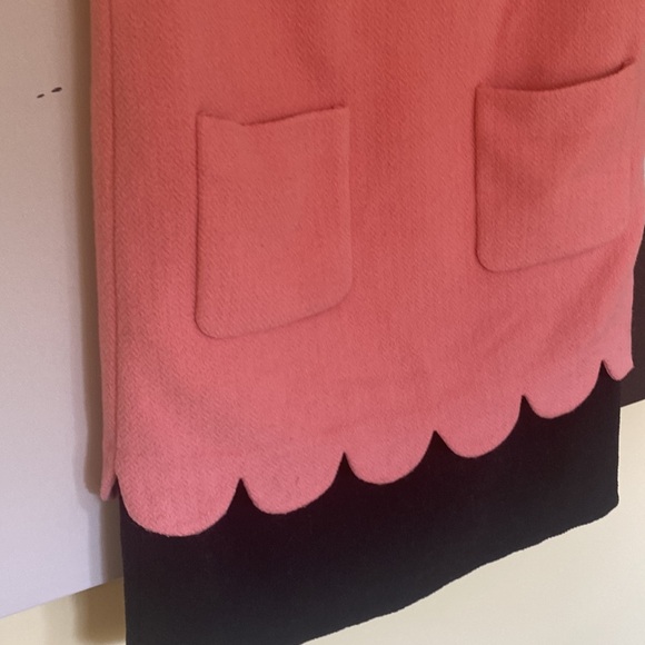 Retro Pink/Black Wool Blend Dress by iRoo - Size 4 (EU 36) - Picture 3 of 10